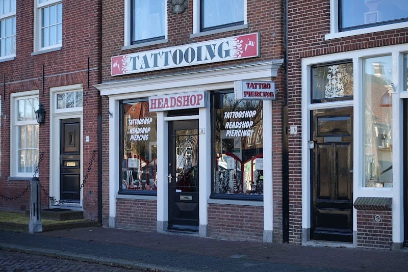 Coffeeshop en tattooshop Harlingen